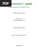 TRABAJO DE ANALISIS DE LAS 5 FUERZAS DE PORTER de Johnson % Johnson