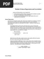 Lesson 8 - Linear Regression and Correlation PDF