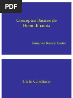 1.1 Conceptos Básicos de Hemodinamia