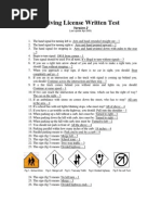 Driving Written Test