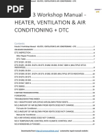 Mazda 3 Workshop Manual - HEATER, VENTILATION & AIR CONDITIONING + DTC PDF