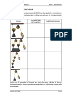 Ejercicio 2 - Poleas 3º ESO