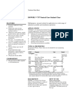 DOWSIL™ 737 Neutral Cure Sealant Clear: Features