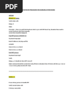 NTP Stop/Start Procedure For Charging System Nodes