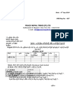 Peace Nepal Treks (P) LTD: Ljifo:-A) B) Lzs D'B - FSF) DFL S SF/F) JF/ ljj/0f