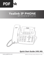 Yealink - SIP-T21 E2 & T21P E2 - Quick - Start - Guide - V81 - 90 PDF