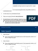 Hazards in Digital Logic and Switching