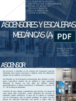 Tecnologia V - Ascensores y Escaleras Mecanicas AEM - Luisana Tang CI 27657304 PDF