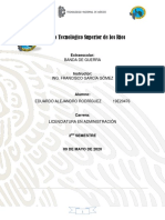 Extraescolar Banda de Guerra Itsr PDF