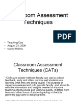 Classroom Assessment Techniques