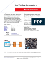 SPI Master With Signal Path Delay Compensation On Pru-Icss: TI Designs