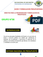 Grupo 8 Presupuesto