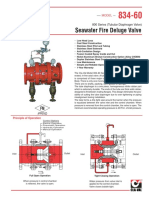 Seawater Fire Deluge Valve: 800 Series (Tubular Diaphragm Valve)