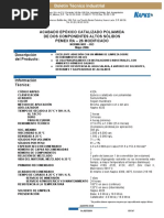 Información Técnica Ra-26 Epóxico Catalizado Poliamidas