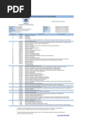 Listado de Planos A Entregar PDF