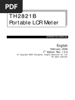 TH2821 LCR Meter 