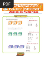 Analogías Numéricas para Segundo de Primaria PDF