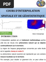 Cours Geostat M2 2020 PDF