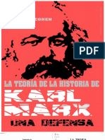 Cohen, G. (1998) La Teoría de La Historia en Karl Marx PDF