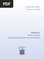 Module 4 - Voter Contact