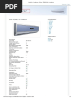 Onida Air Conditioners - Onida - SZ18GLS Air Conditioner