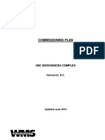 Commissioning Plan: Ubc Biosciences Complex