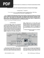 Research On Servo Oil Common Rail System For Marine Diesel Engine