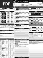 D&D 4E Character Sheet