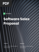 Software Sales Proposal: Created By: Prepared For