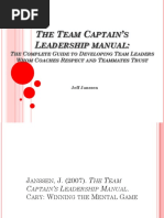 The Team Captains Leadership Manual PDF