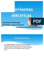 Corrientes Usadas en Electroterapia