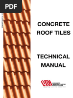 Concrete Roof Tiles Technical Manual