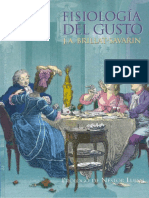 Fisiologia Del Gusto - Jean Anthelme Brillat-Savarin