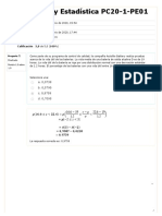 Presente Aquí Su Parcial de Distribución Normal - Revisión Del Intento