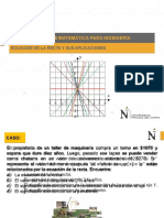 Ecuacion de La Recta y Sus Aplicaciones - S - 2.2