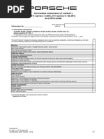 Intermediate Maintenance 911 Carrera S (991), 911 Carrera 4 4S (991) (As of 2012 Model)