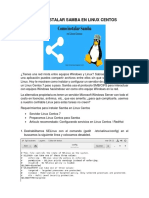 Como Instalar Samba en Linux Centos