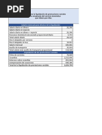 Liquidacion de Prestaciones Sociales Por Dias