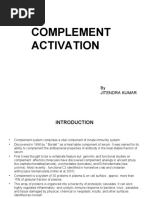 Complement Activation: by Jitendra Kumar