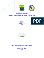 Laporan Kegiatan Tenaga Kesejahteraan Sosial Kecamatan