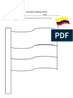 Ficha de Los Simbolos Patrios Preescolar