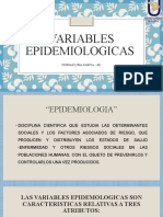 Variables Epidemiologicas