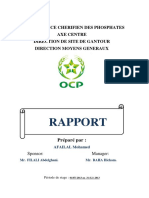 Rapport M.afailal