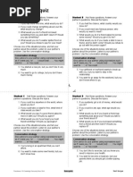 Unit 8 Oral Quiz: Conversation Strategy Conversation Strategy