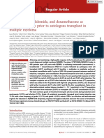 Bortezomib, Lenalidomide, and Dexamethasone As Induction Therapy Prior To Autologous Transplant in Multiple Myeloma PDF