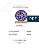 Kelompok 8 Konsep Analisis Manfaat Dan Biaya - Ekonomi Publik