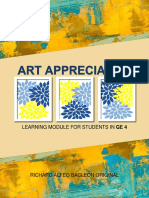 Art Appreciation - Module - 1 PDF