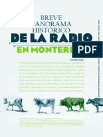 Breve Historia de La Radio en Monterrey PDF