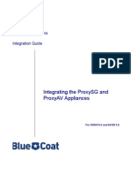 SGOS 5.4 - Integrating The ProxySG and ProxyAV Appliances