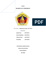 MAKALAH B INGGRIS '' Degrees of Comparison ''